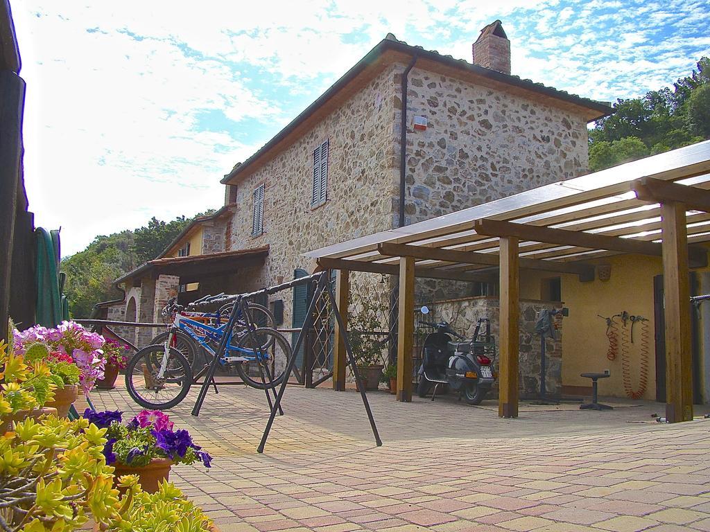 Agriturismo Bike Hotel Podere Giarlinga Massa Marittima Esterno foto